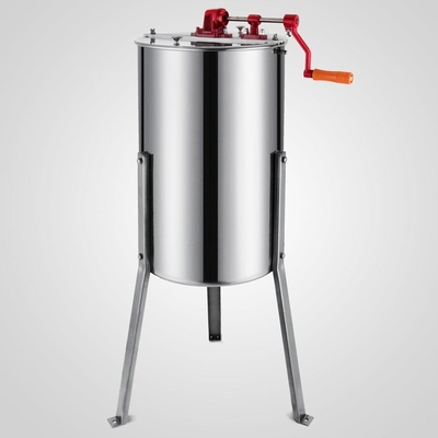 Garment Shop Honey Bee Extractor 3 Frame 41.7 Inch Honeycomb Spinner Stainless Steel Manual Bee Hive Honey Extractor
