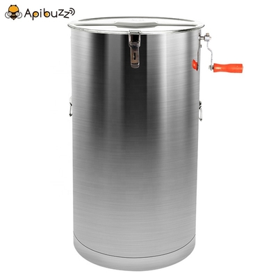 Slide-Rail Flip Slide-Rail Flip Tangential Style 2 Frame Honey Extractor Machine Manual Beekeeping Equipment Supplies Beekeeping Tool