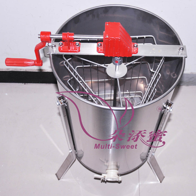 2020 hot sale honey comb 4 frames manual honey extractor extract honey for beekeeper
