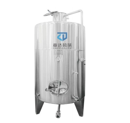 Factory Large Sterile Storage Tank Stainless Steel Lined Tank For Wine/Milk/Chemical/Oil/Honey