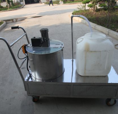 Hot Sale Automatic Reversible Type Hand Push SS Honey Extractor Used For Honey Centrifuge
