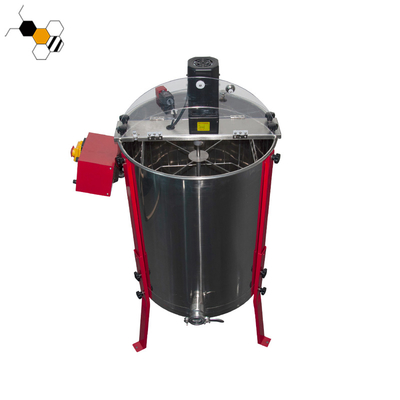 Farms Stainless Steel Honey Spinner With Stand 4 Frames Electric Motor Honey Extractor